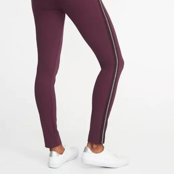 Mid-Rise Side-Stripe Pixie Full-Length Pants - Picture 3 of 4